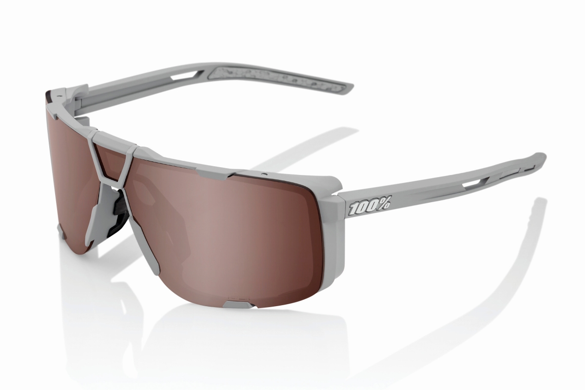 100% EASTCRAFT（Soft Tact Cool Grey / HiPER Crimson Silver Mirror Lens）