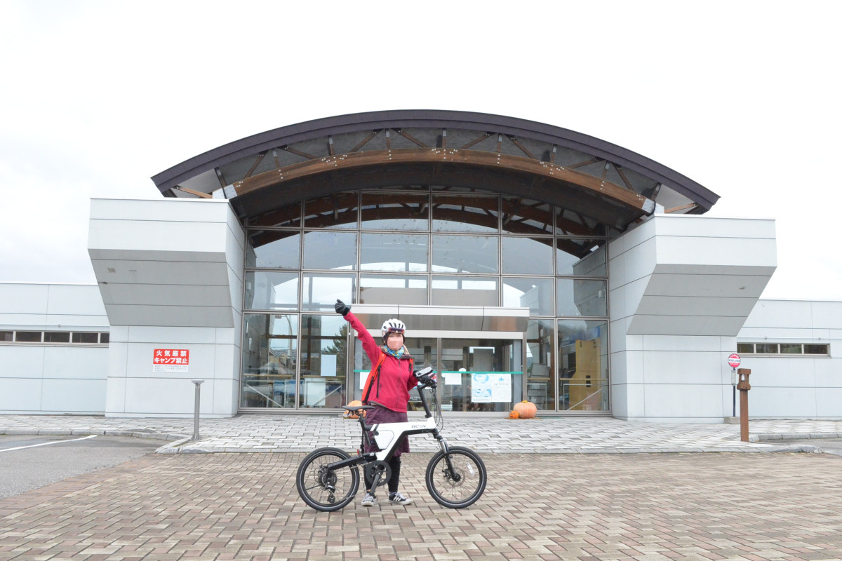 道の駅おんねゆ温泉からスタート 石北峠へのヒルクライム、スタート！この頃は期待に満ちていた 