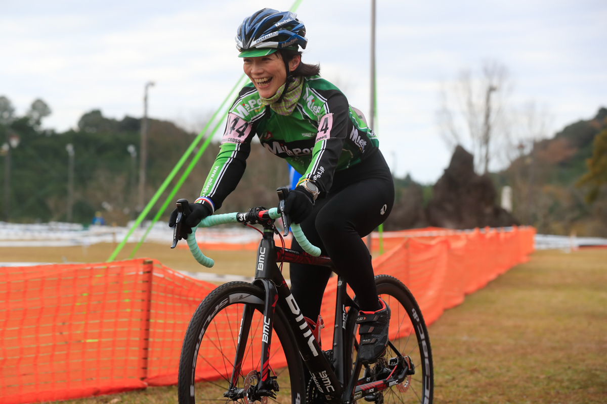 CL3優勝の高橋麻由美(Mile Post BMC Racing)