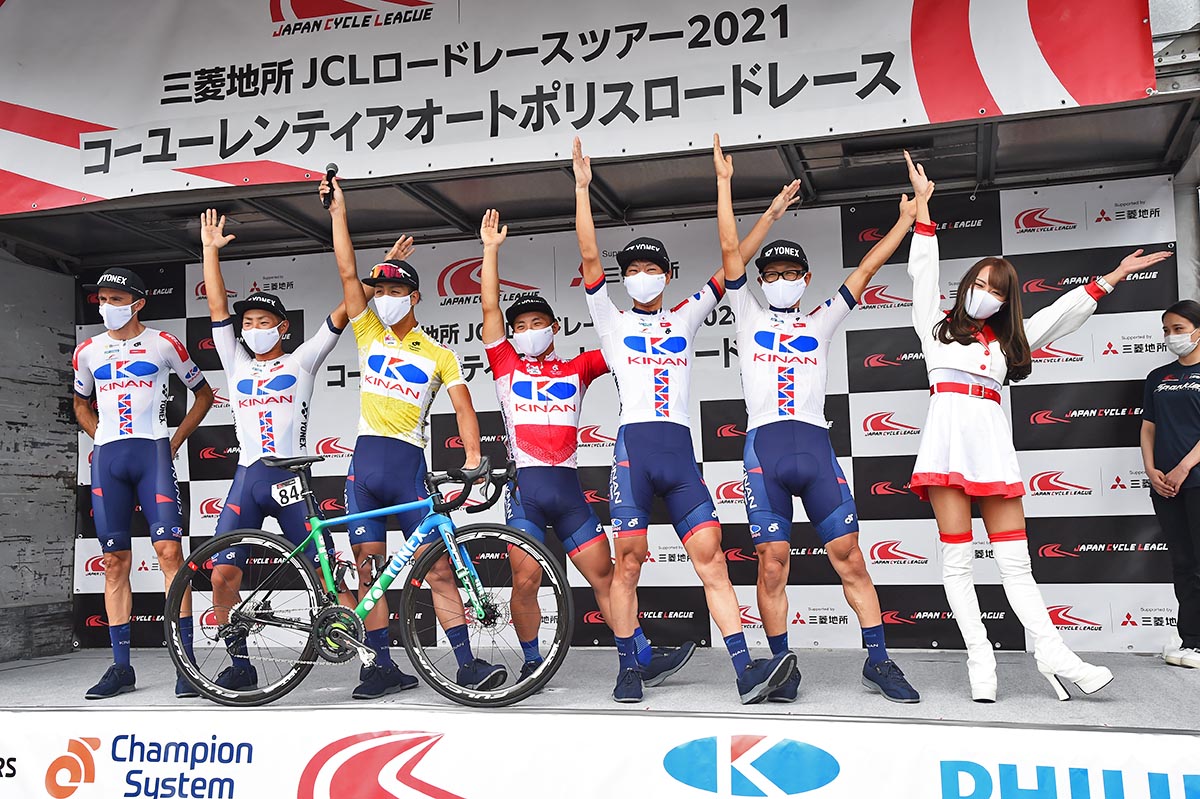 JCLでは常にレースをリードする存在だったキナンサイクリングチーム