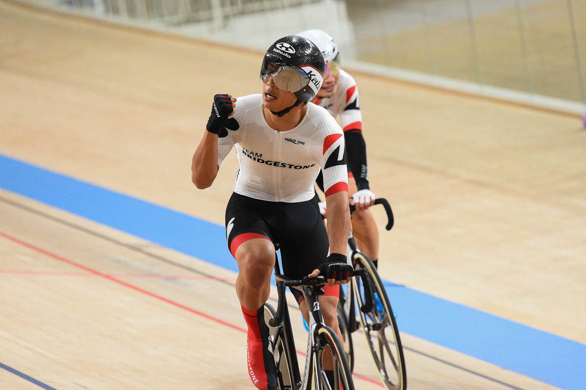 男子エリミネイション　今村駿介（チームブリヂストンサイクリング）が優勝