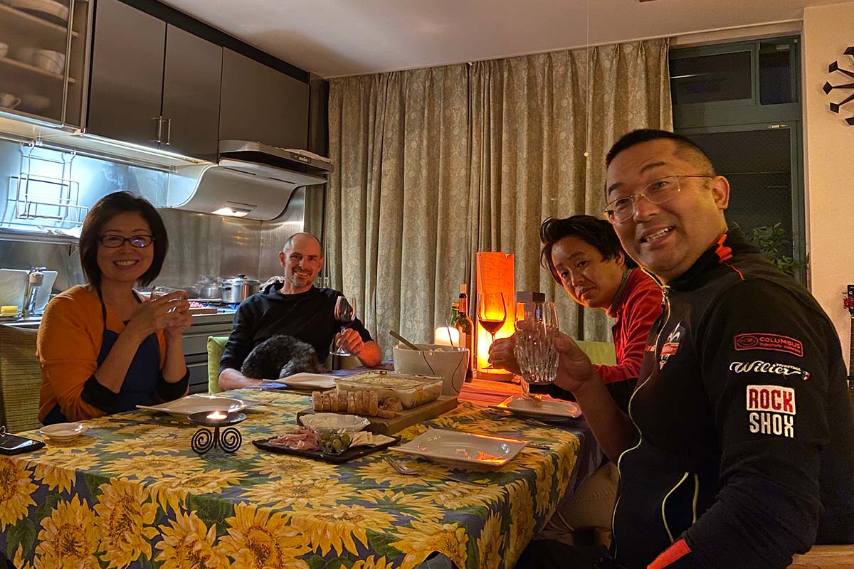 11月:ミューラージャパンさんとの夕食は豪華なヨーロピアンに