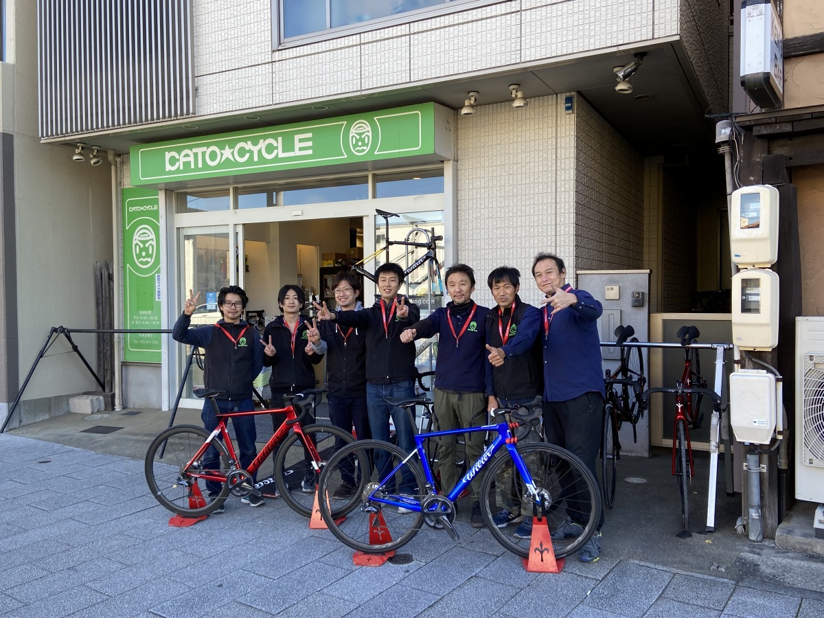 11月：今年最後の試乗会は名古屋のカトーサイクルさんでした