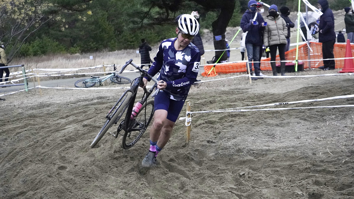 スキルの差が出たと語った山中真(GT Bicycles/人力車)
