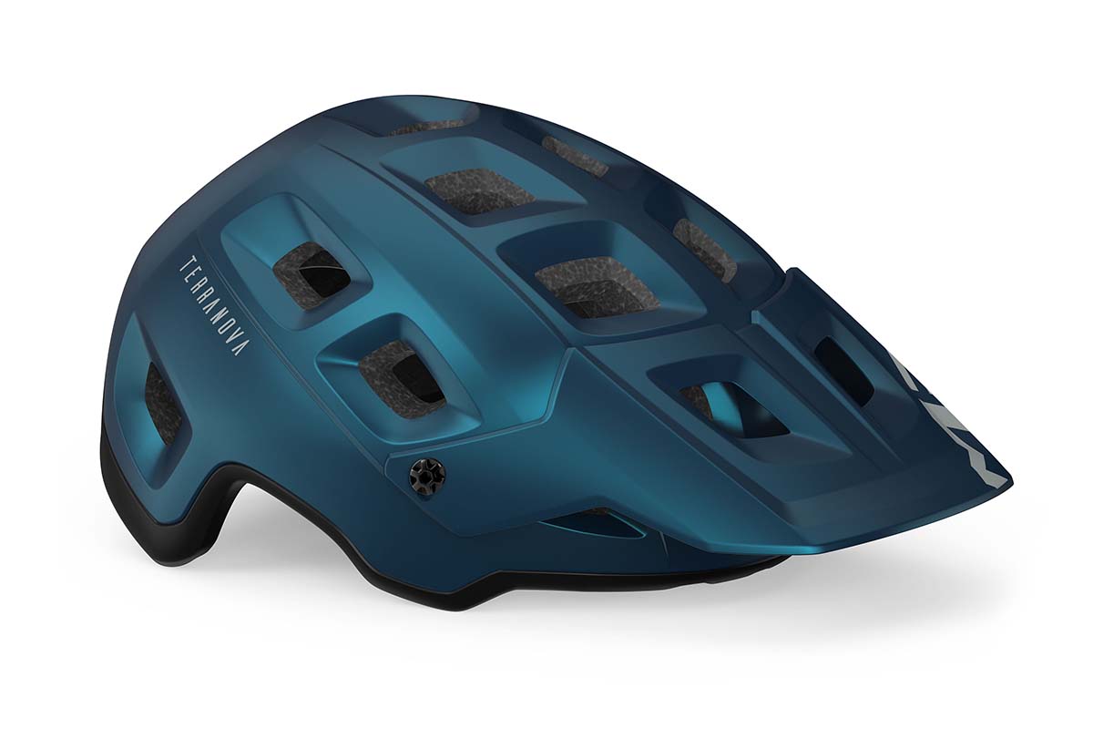 MET TERRANOVA MIPS(Teal Blue Black Metallic/Matt)