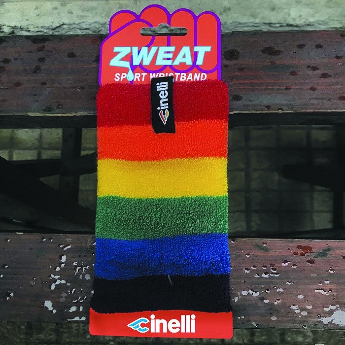 チネリ ZWEAT SPORTS WRIST BAND（PEACE & BIKE）