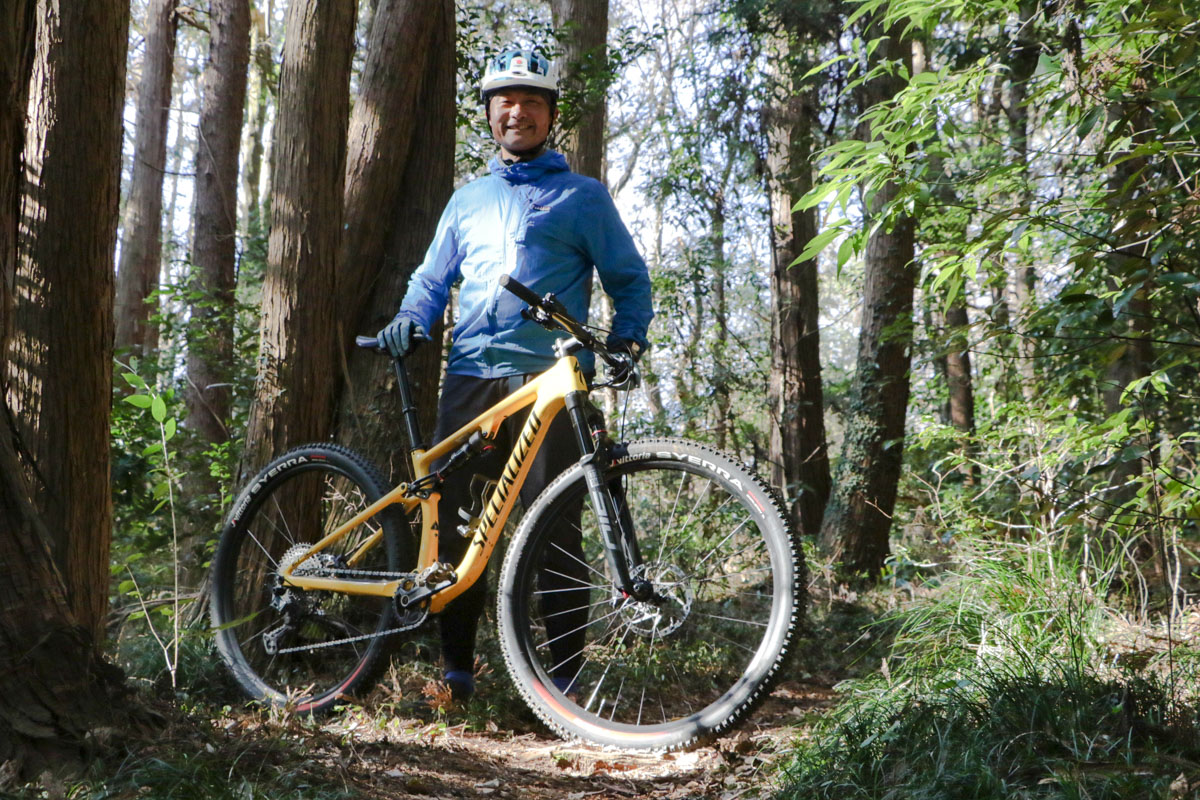プロトタイプのテスターを務めた三上和志(サイクルハウスミカミ)