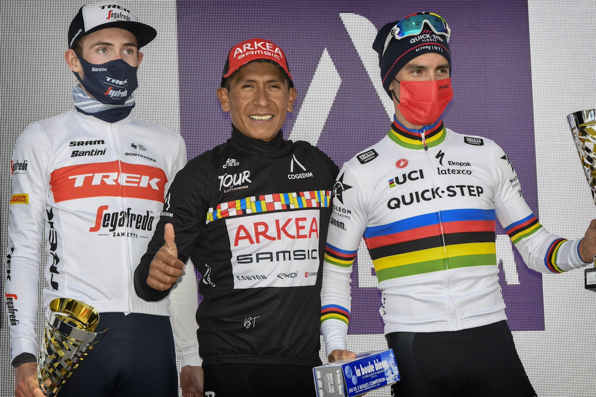 総合優勝:ナイロ・キンタナ(コロンビア、アルケア・サムシック)、2位ジュリアン・アラフィリップ(フランス、クイックステップ・アルファヴィニル)、3位マティアス・スケルモース(デンマーク、トレック・セガフレード)