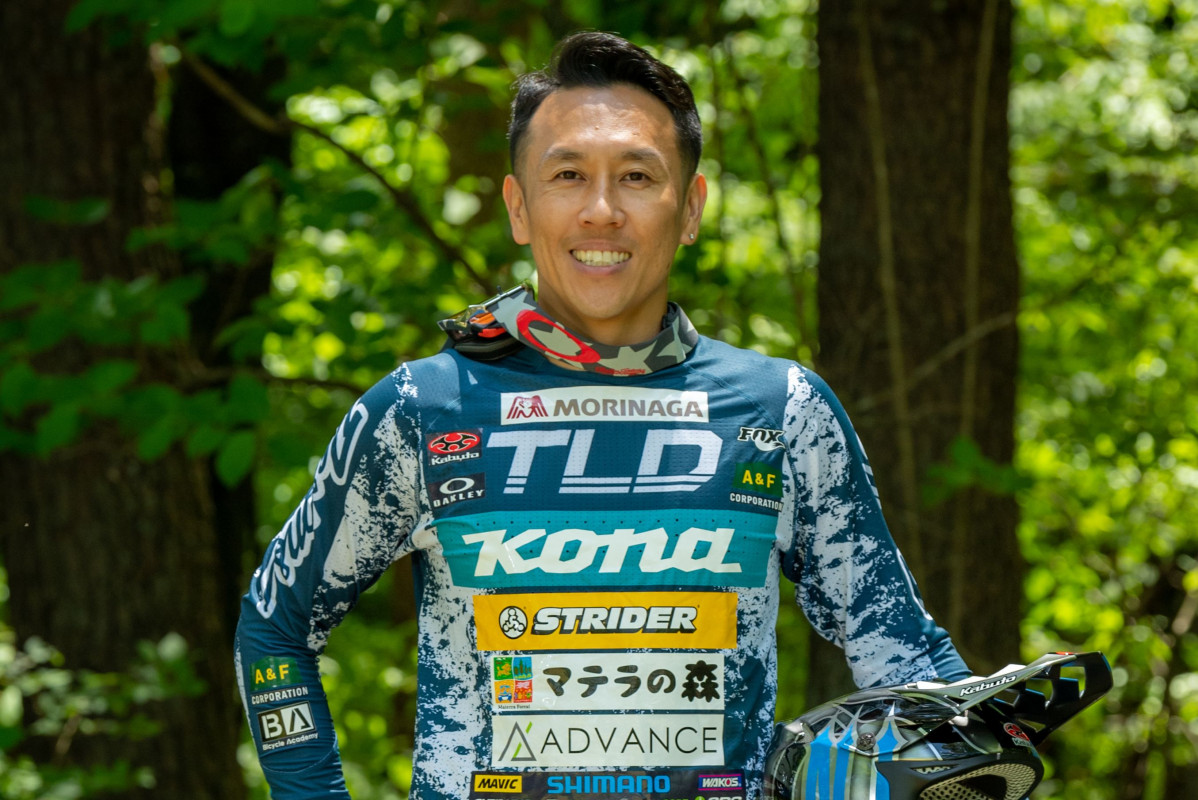 講師を務める井出川直樹(Bicycle Academy/TEAM A&F)
