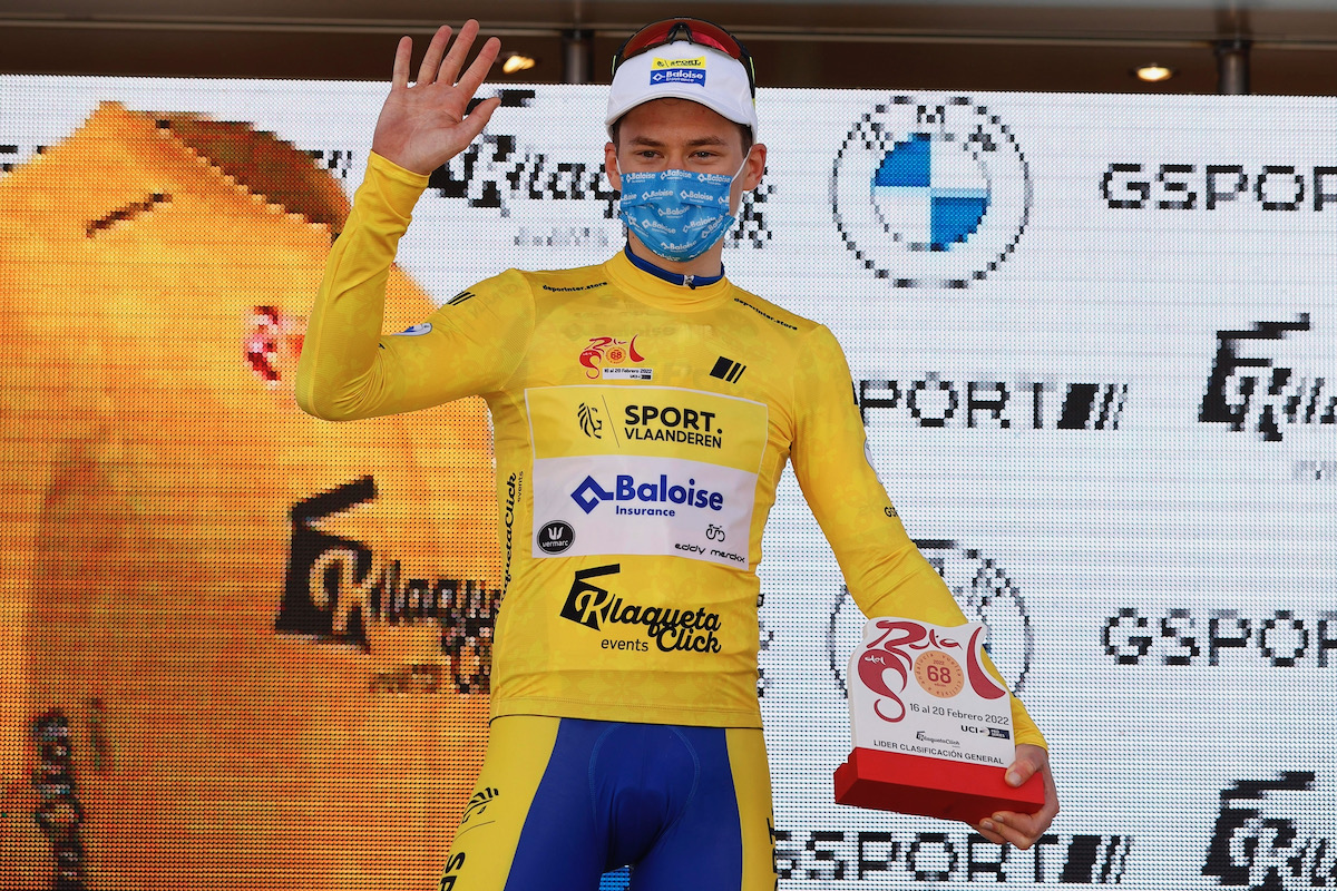 ステージ優勝を飾った23歳のルネ・ヘールホーズ(ベルギー、スポートフラーンデレン・バロワーズ)