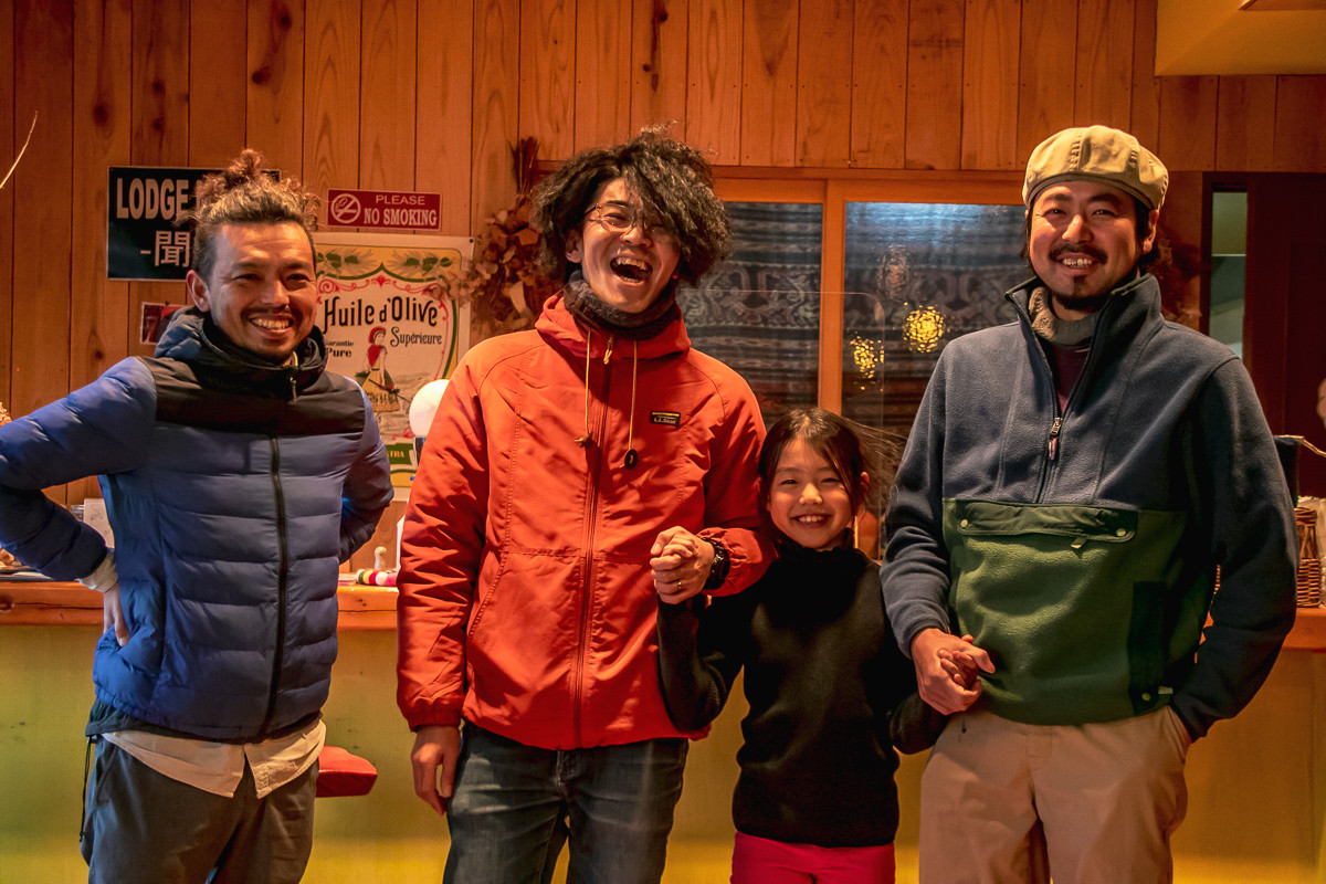 YAMABUSHI TRAIL TOURの皆さん。一番右が松本潤一郎代表だ。