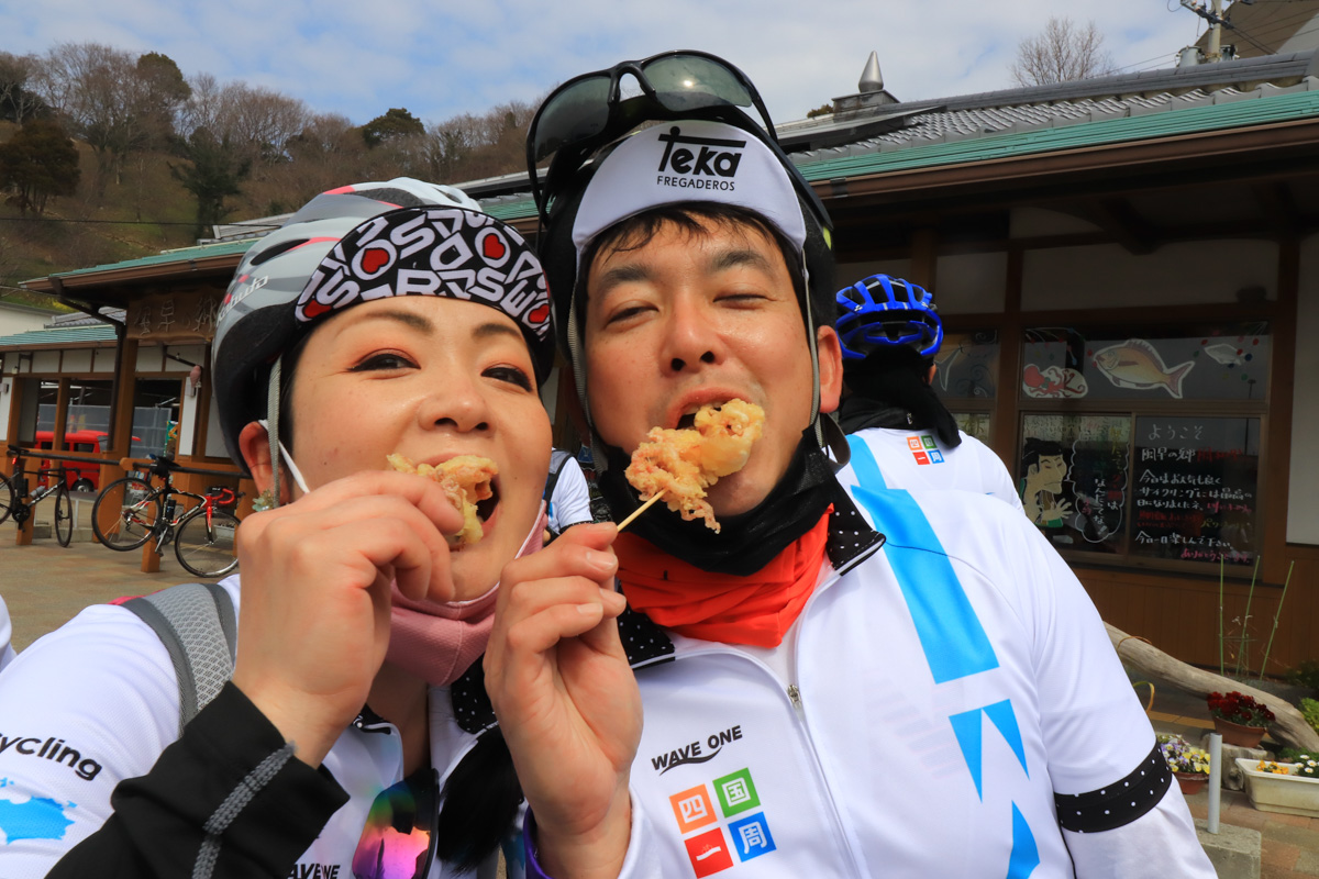 イカの天ぷらの美味しさにほっこり