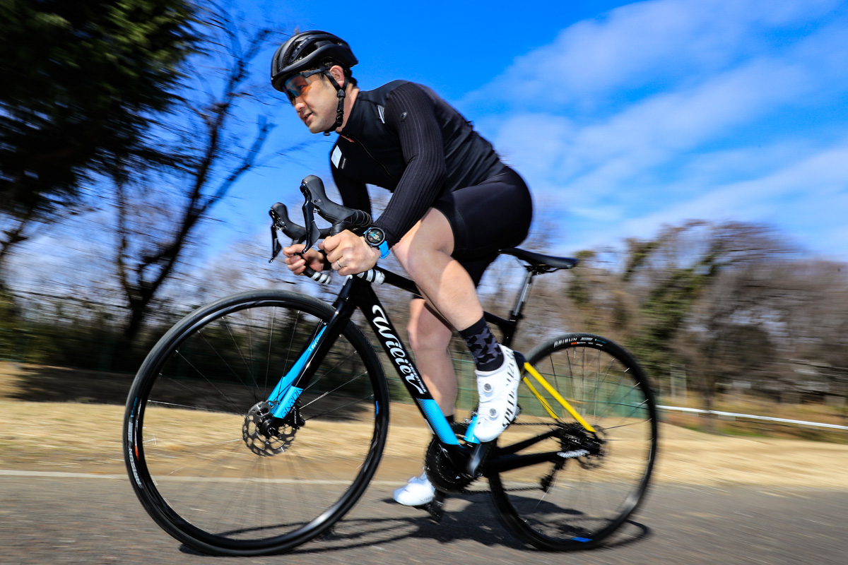 「ペースを一定に保つクルージングに最高」安藤光平（Bicicletta SHIDO）