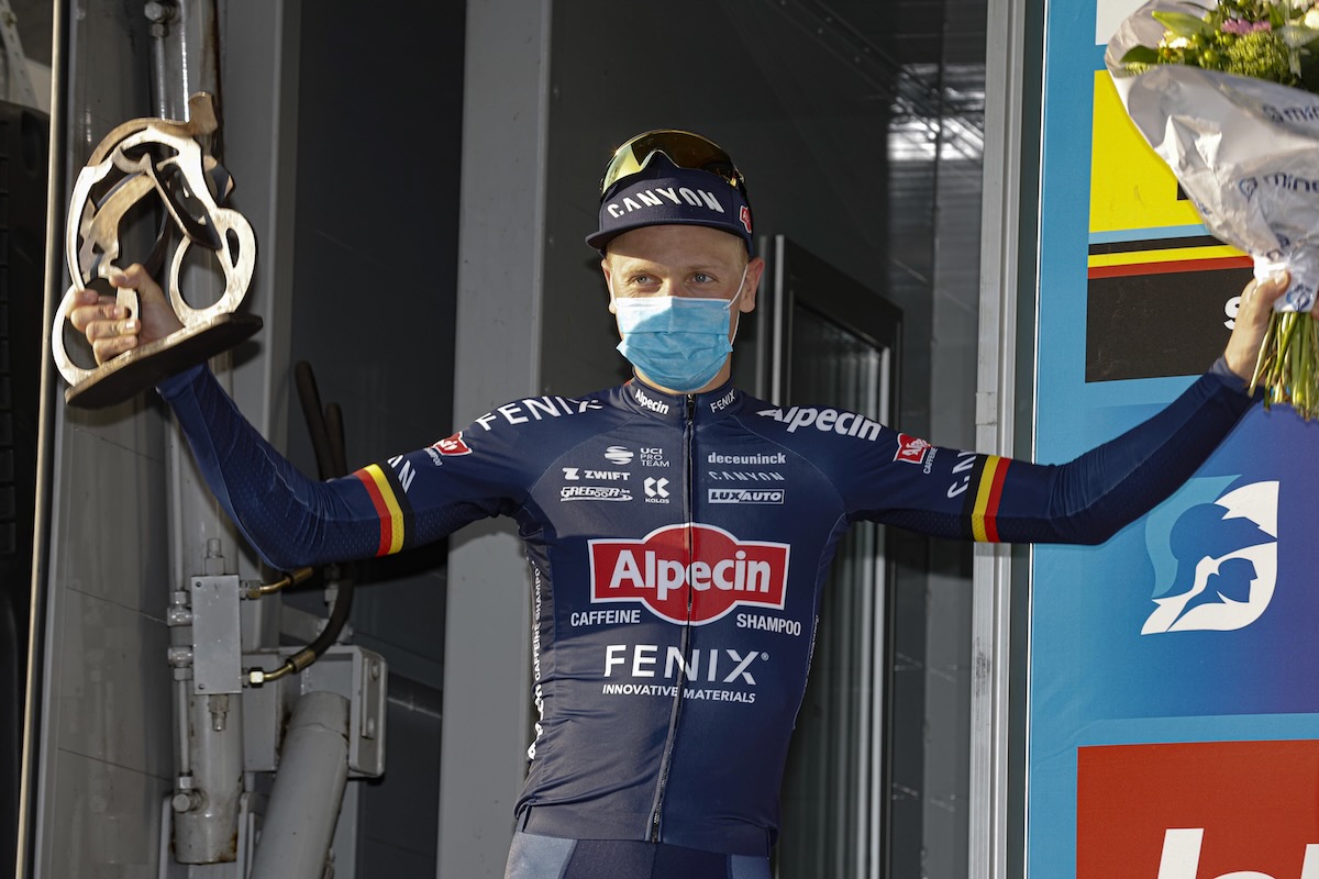 今季3勝目を挙げたティム・メルリール(ベルギー、アルペシン・フェニックス)