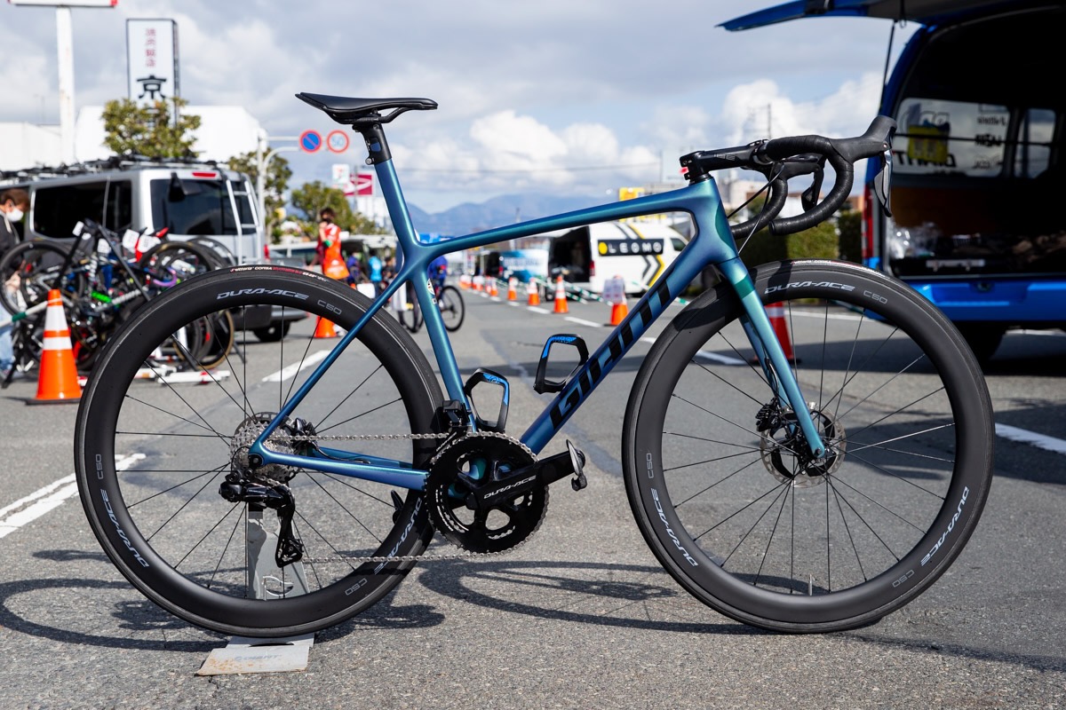 中井唯晶(シマノレーシング)のジャイアント TCR ADVANCED SL DISC