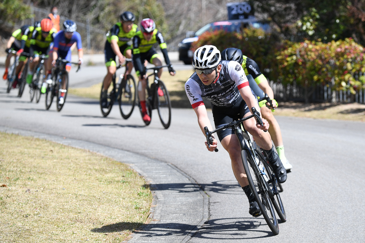 兵庫県自転車競技連盟の国体予選選考レースも併催された