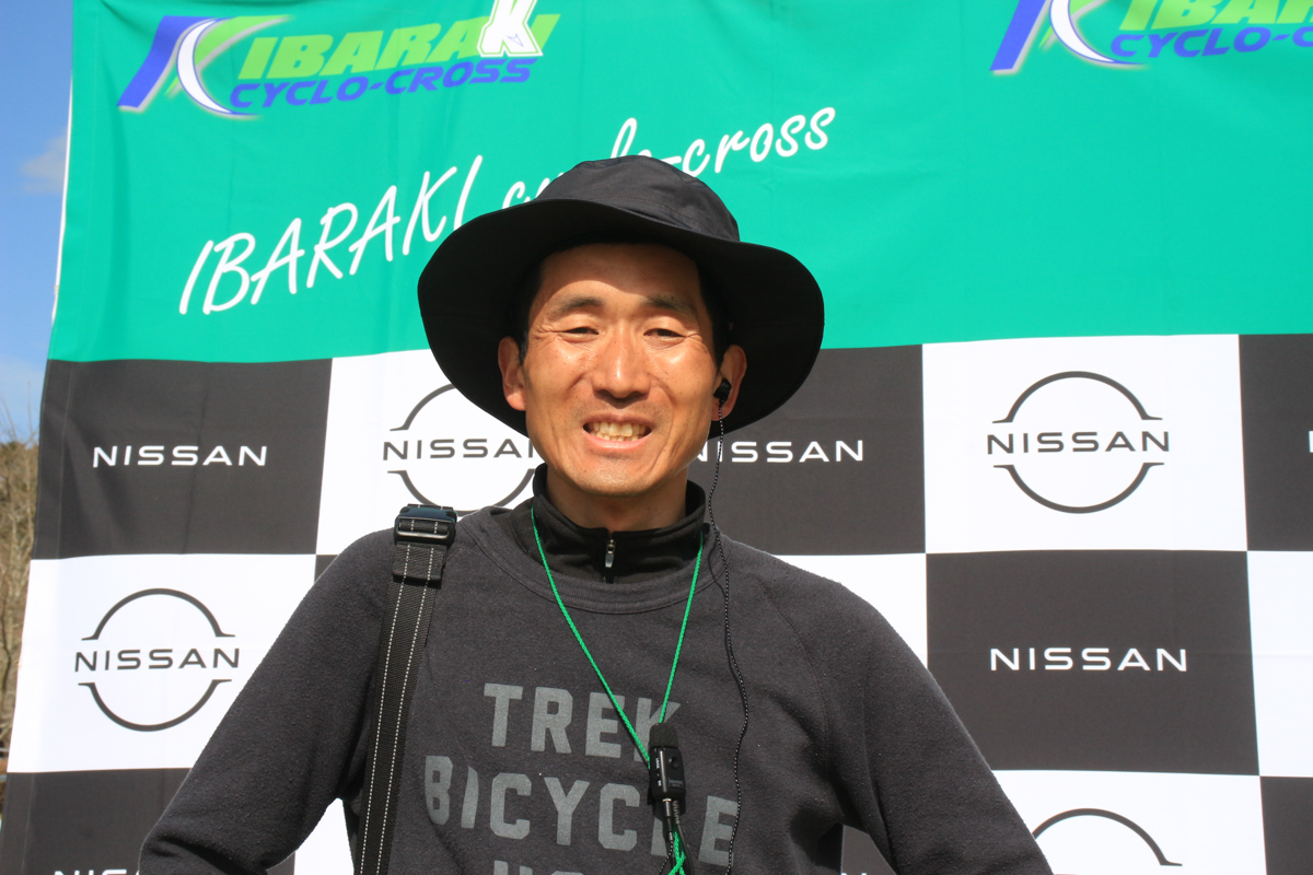 茨城シクロクロス オルガナイザー 影山善明さん