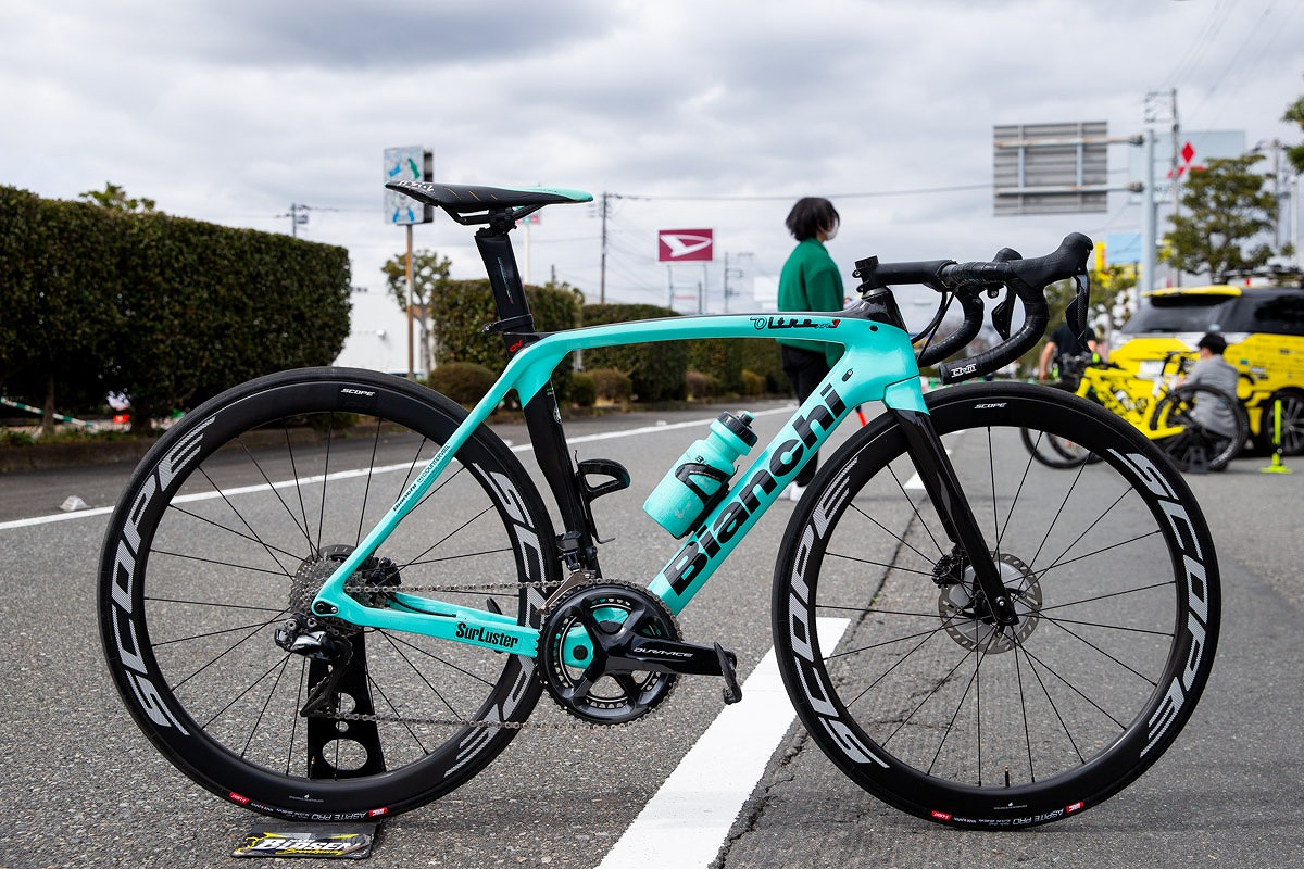 藤田涼平(さいたまディレーブ)のビアンキ OLTRE XR3 DISC