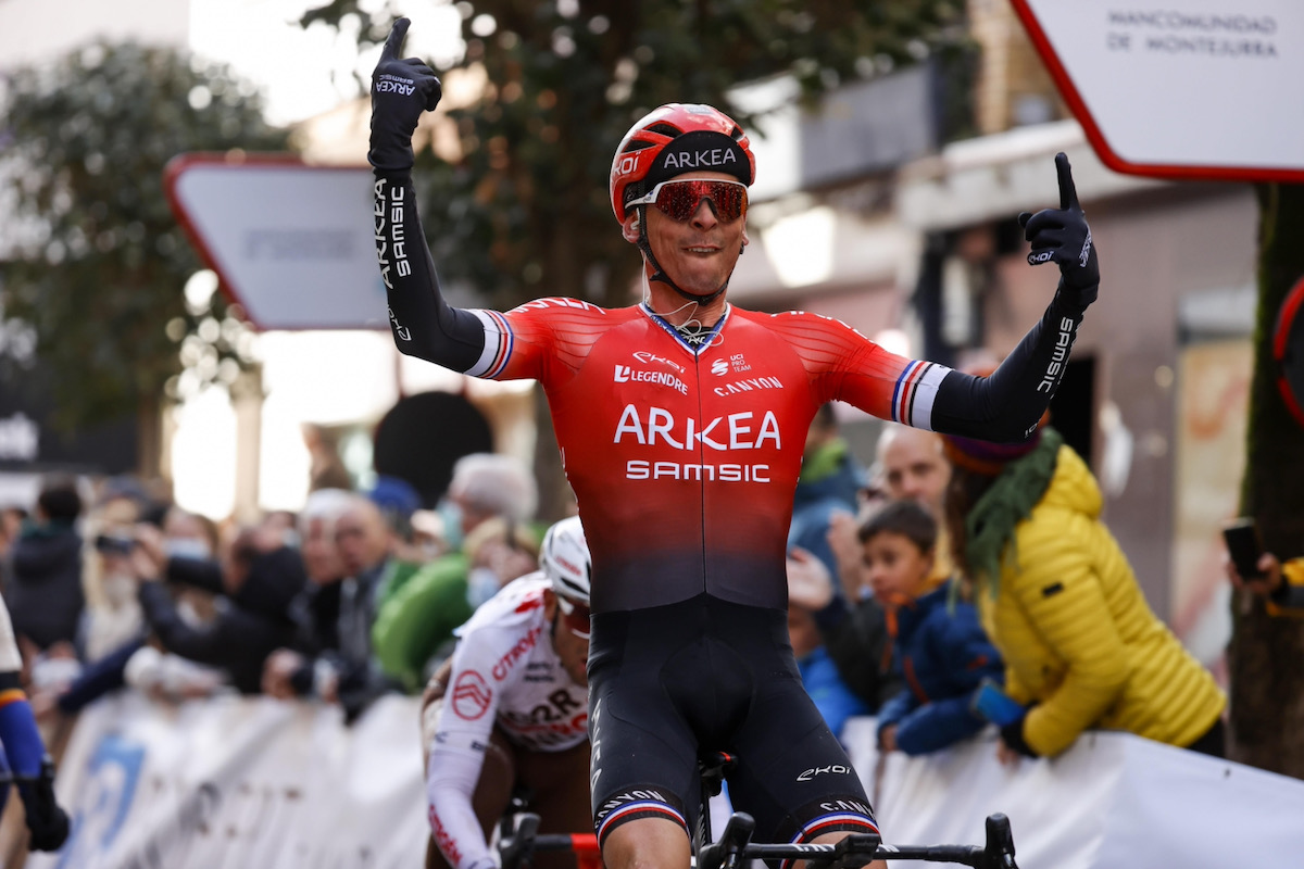 今季早くも2勝目を飾ったワレン・バルギル(フランス、アルケア・サムシック)