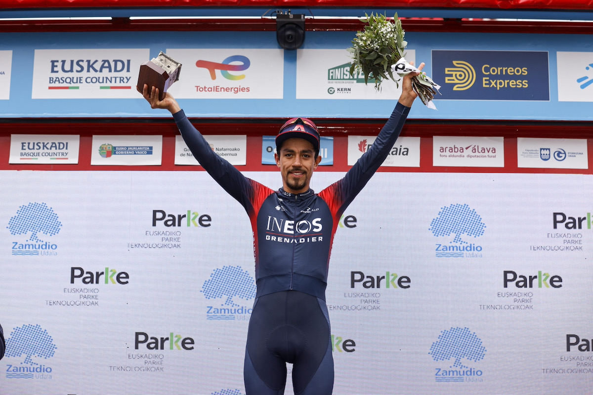 山岳2連戦を前に、総合でも3位に上がったダニエル・マルティネス(コロンビア、イネオス・グレナディアーズ)