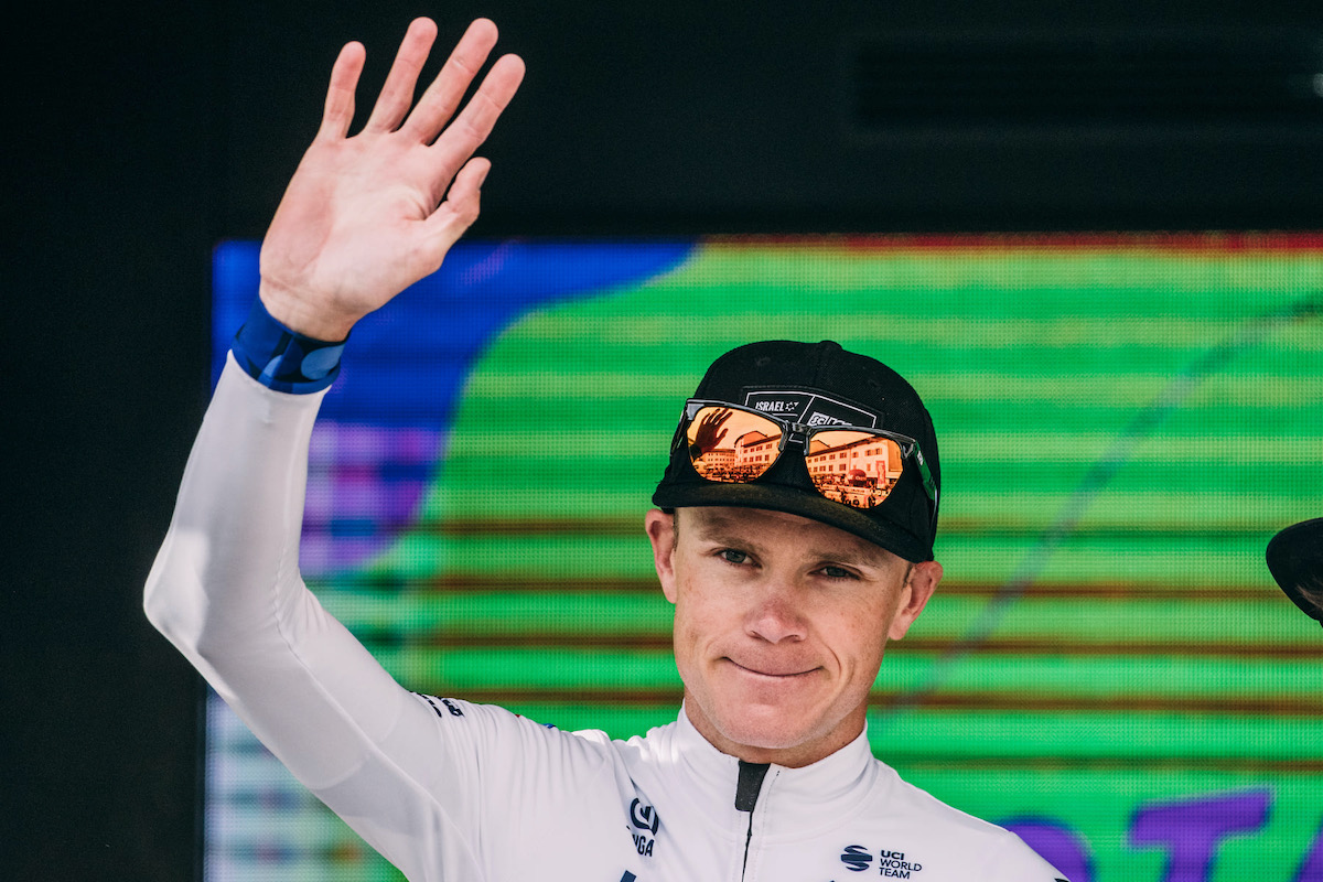 今季2レース目として出場したクリストファー・フルーム(イギリス、イスラエル・プレミアテック)