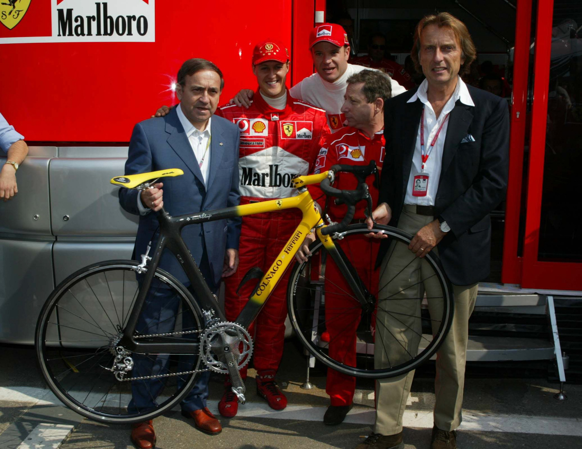 フェラーリとの協業により誕生したCF3とエルネスト・コルナゴ氏