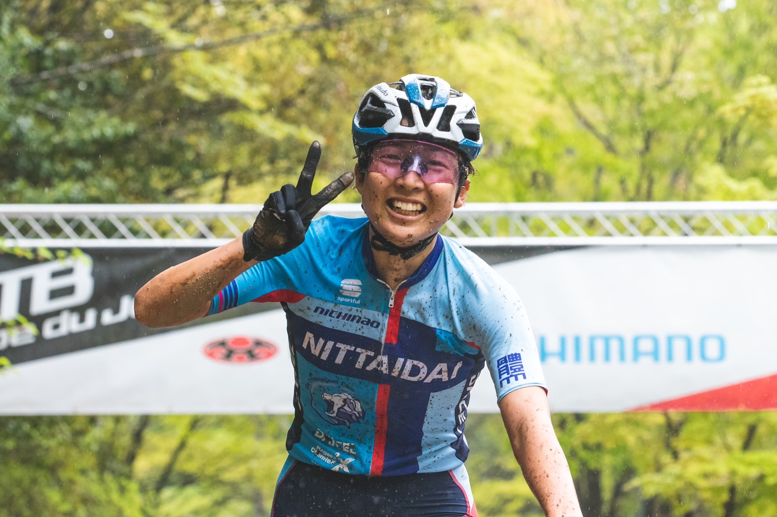 2日間共に勝利を挙げた川口うらら(日本体育大学)