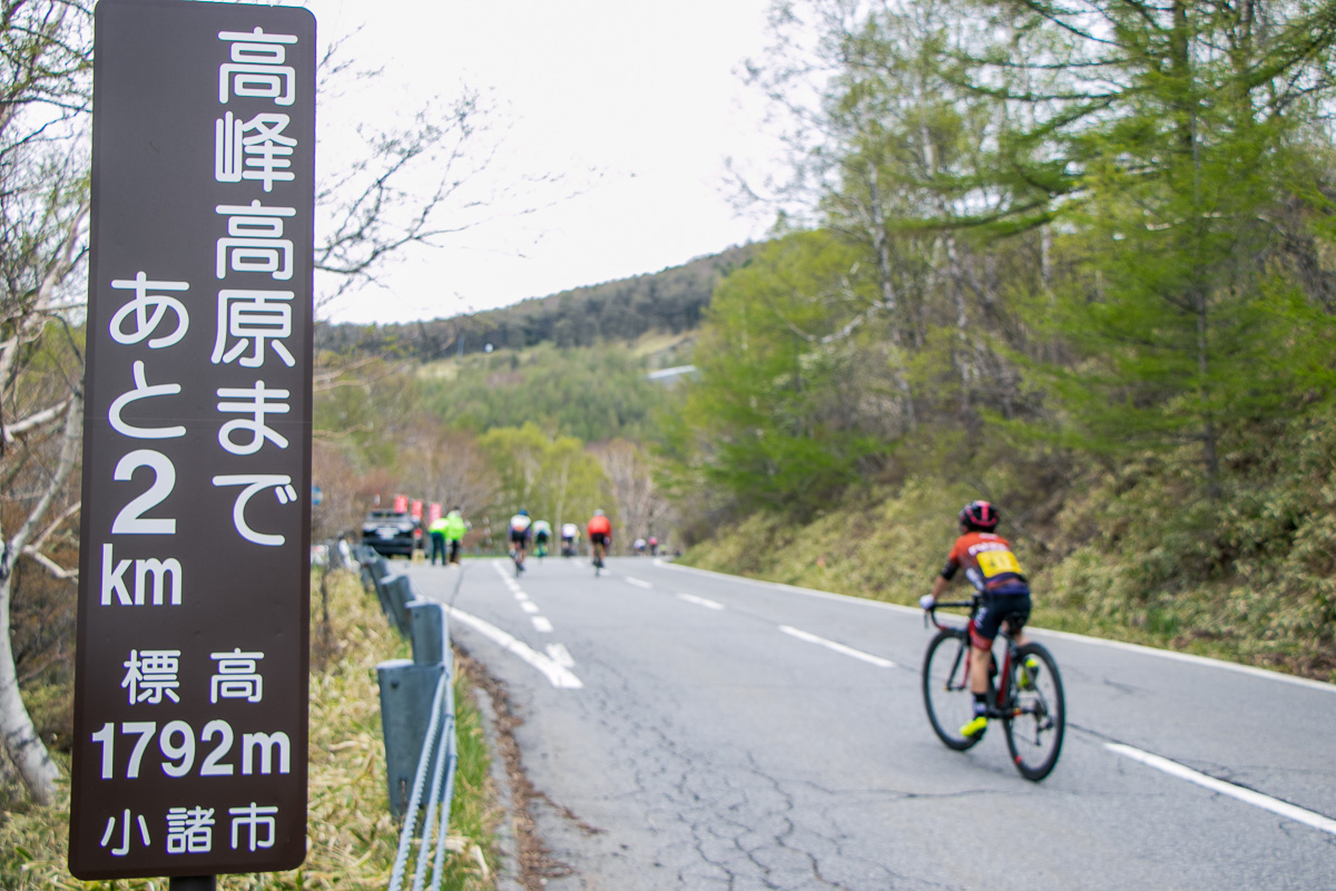 距離看板が設置されているのでペースも掴みやすい