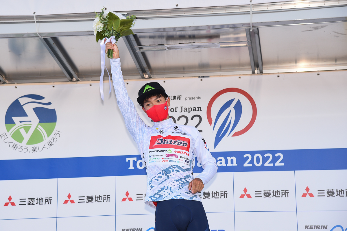 新人賞を獲得した宮崎泰史(宇都宮ブリッツェン)