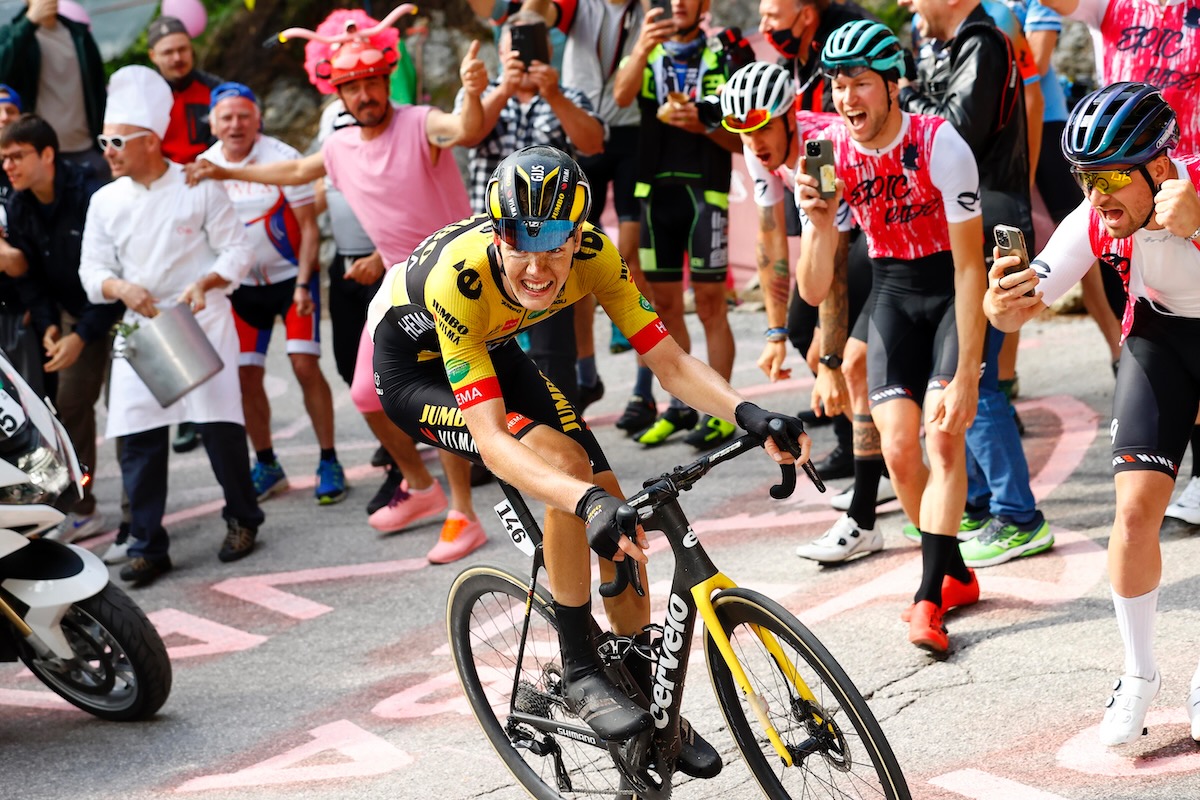 独走で最終山岳を登るハイス・リームライゼ(オランダ、ユンボ・ヴィスマ)