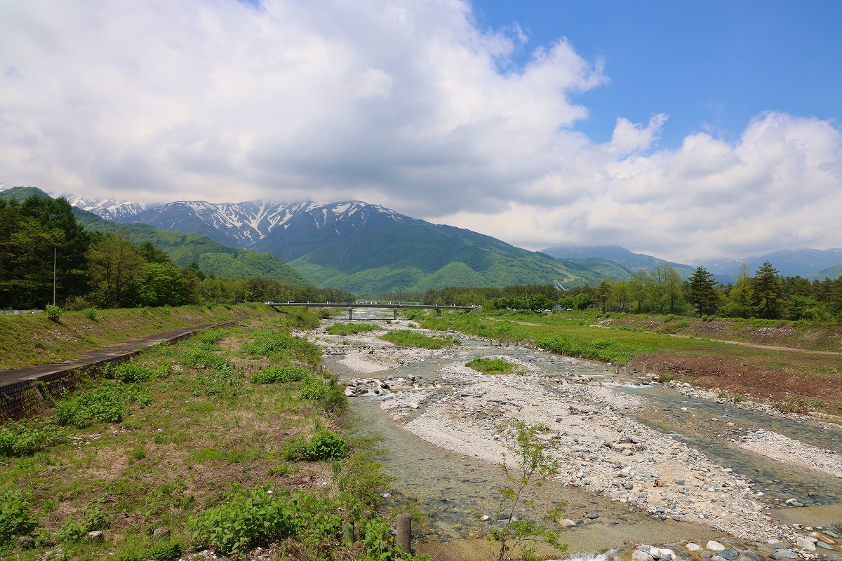 長野らしい自然豊かな風景