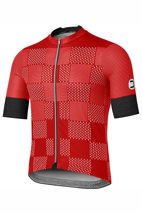 ドットアウト Damier Jersey(bright red)