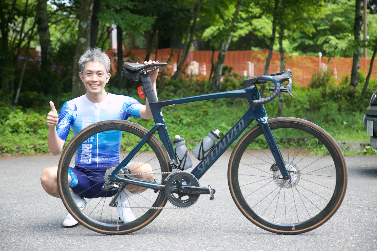 内田真吾さんとスペシャライズド VENGE PRO DISC