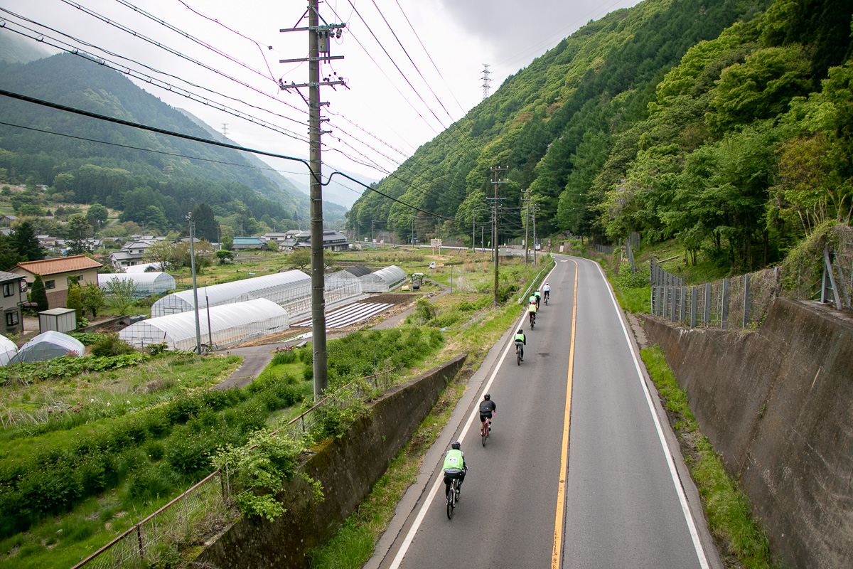 鳥居峠からの下りはかなりスピードが乗るので、要注意ポイントです