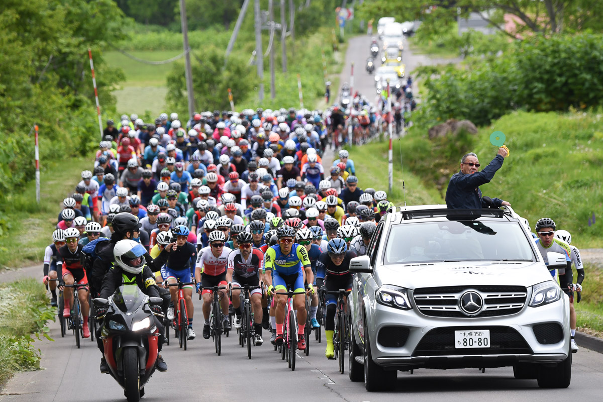 ニセコクラシック150kmのスタート