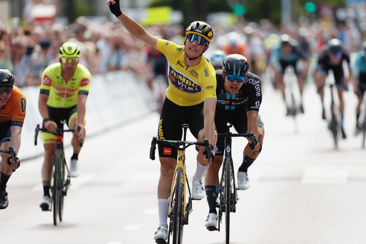 最終日で勝利を飾ったオラフ・コーイ(オランダ、ユンボ・ヴィスマ)