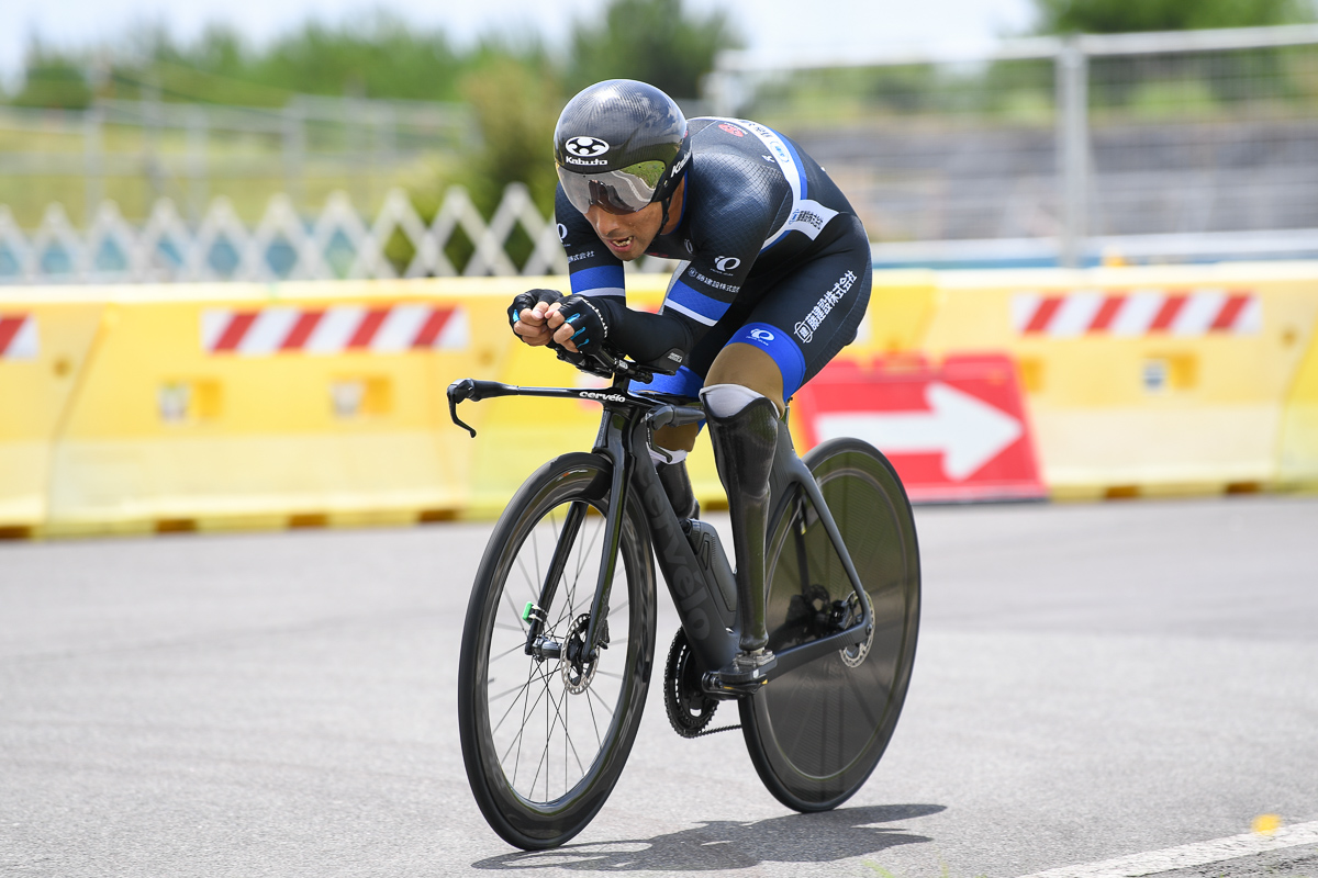 パラサイクリングMC1-5優勝　藤田征樹（藤建設株式会社）