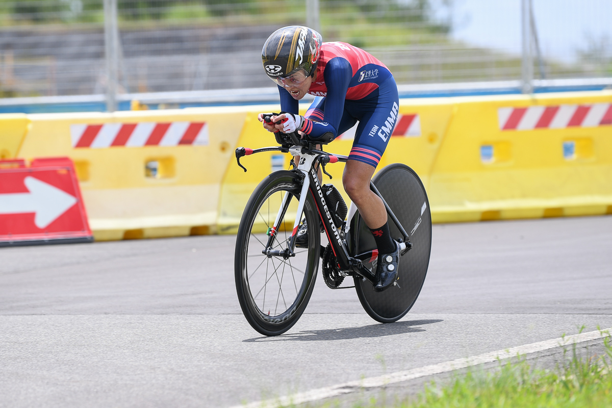 パラサイクリングWC2-3優勝　杉浦佳子（TEAM EMMA Cycling）