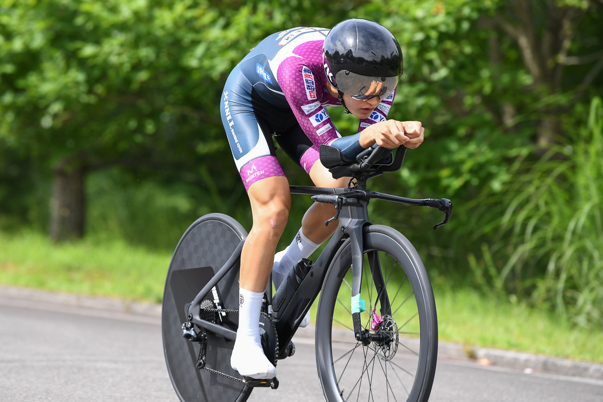 男子U23 2位 神村泰輝(Avenir Cycling Yamanashi)