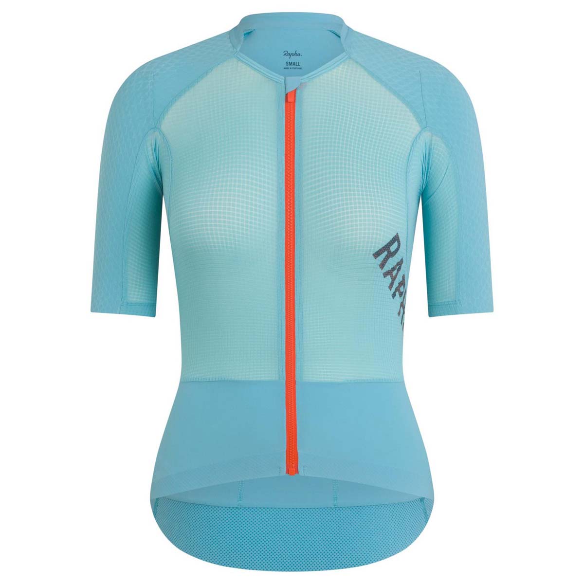 Rapha WOMEN'S PRO TEAM GRAVEL JERSEY（Light Teal/Dark Orange）