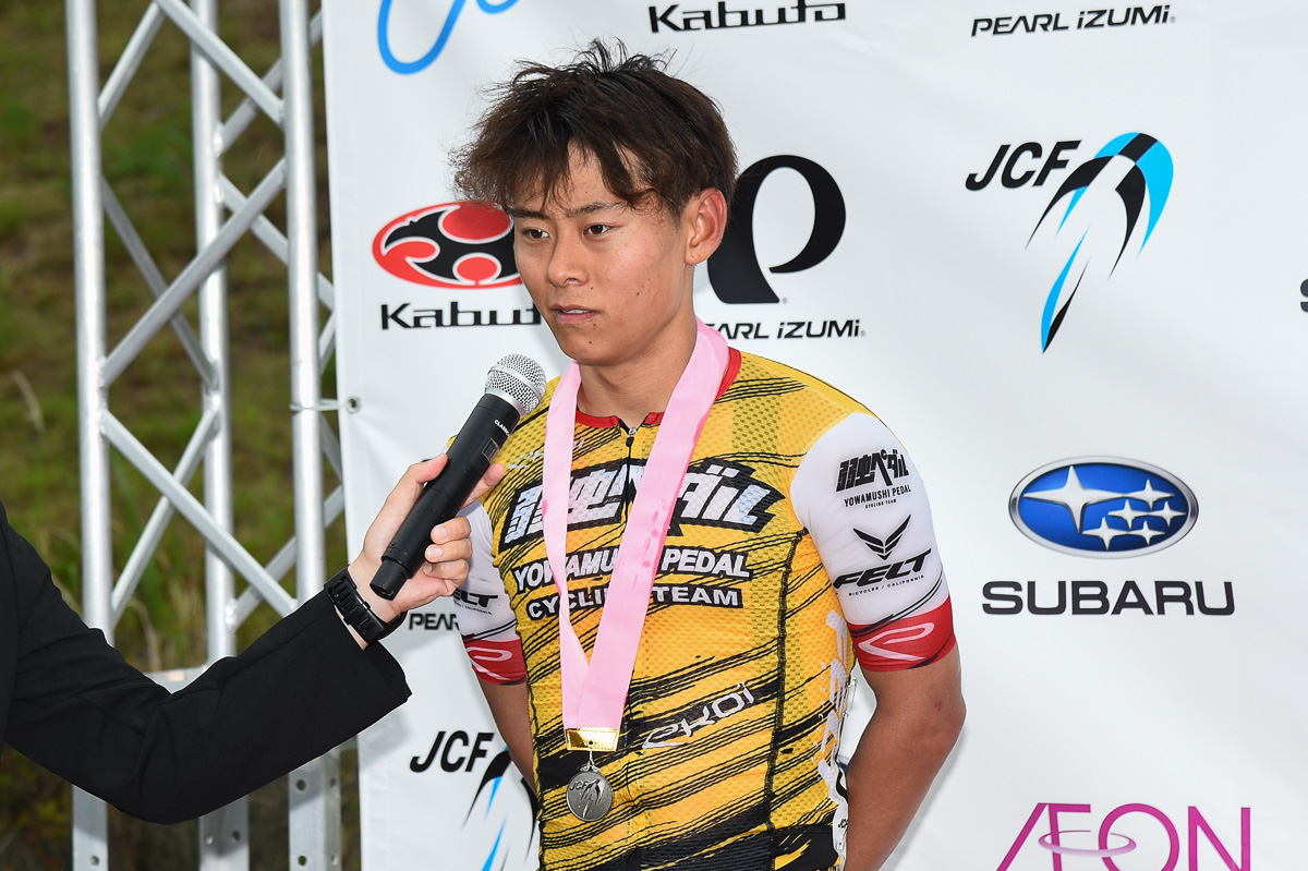 男子U23 2位　岩田聖矢（弱虫ペダルサイクリングチーム）