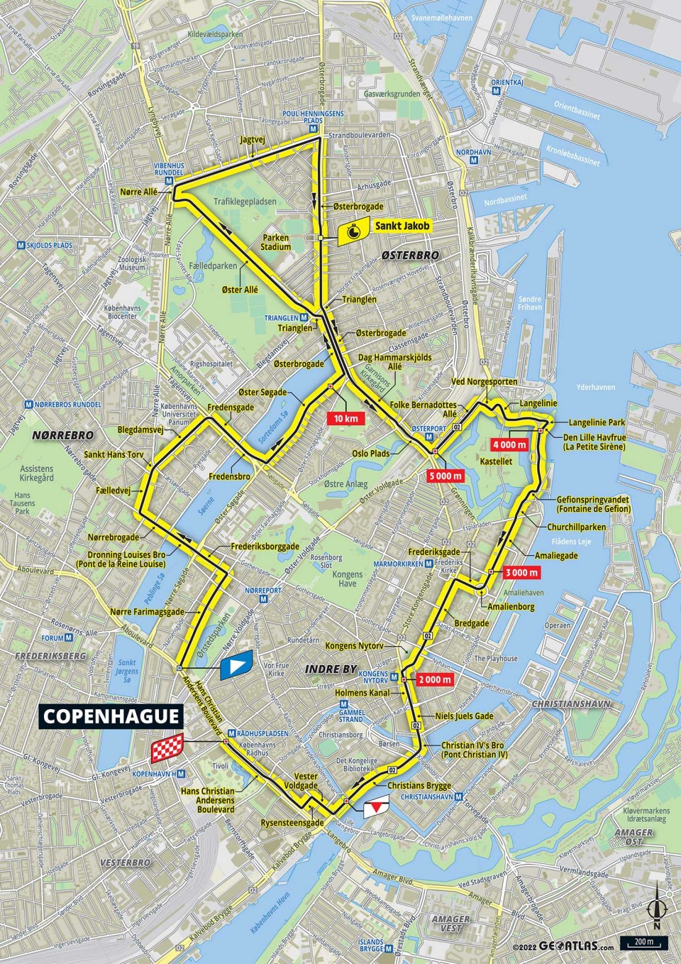 7月1日(金)第1ステージ コペンハーゲン〜コペンハーゲン 13.2km