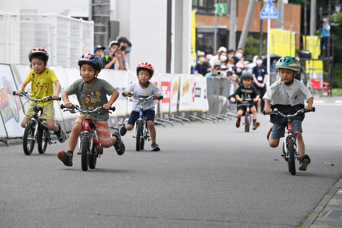 レースの合間に行われたキッズレース