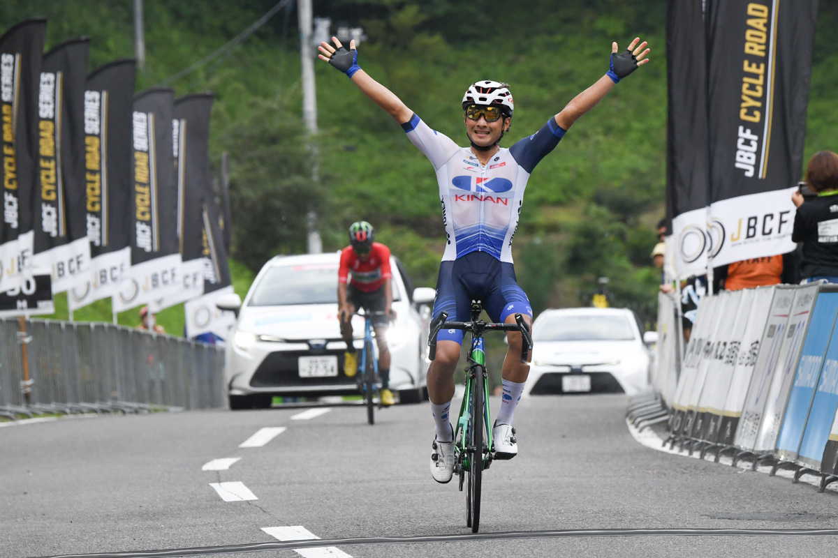 山本大喜(キナンレーシングチーム)が2位