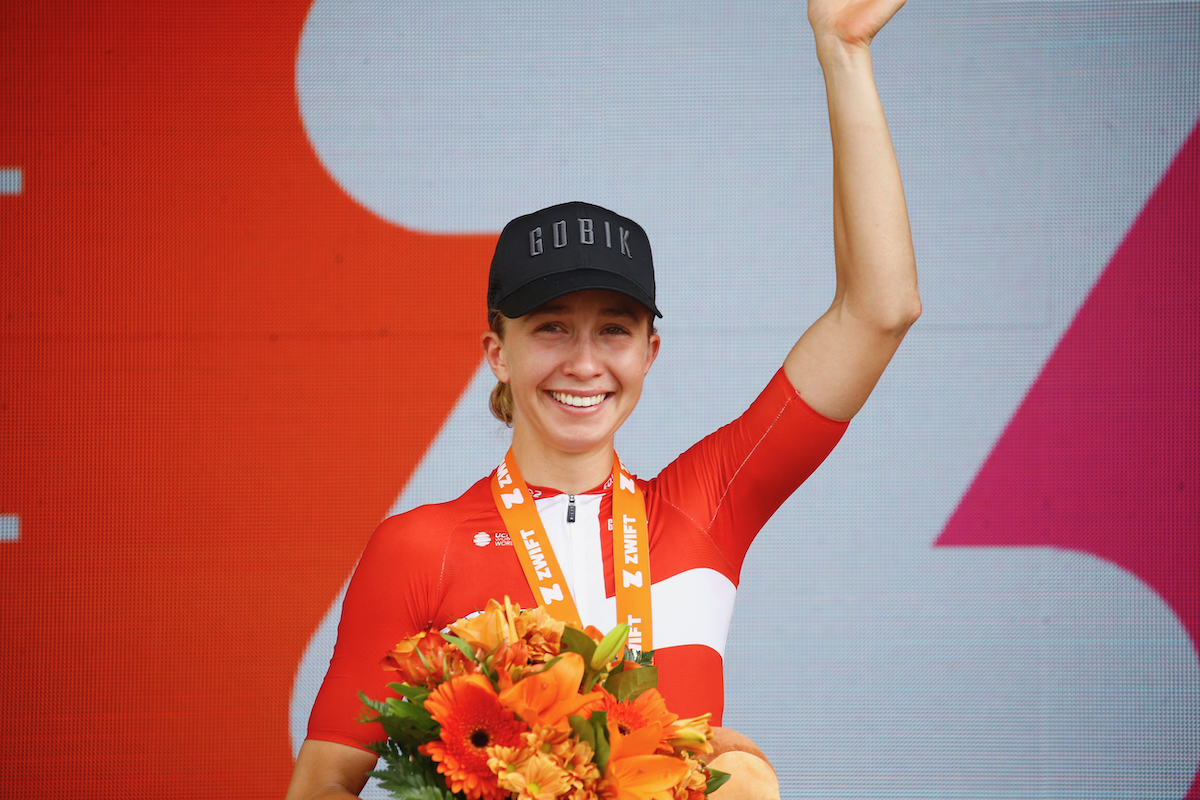 大きな1勝を収めたセシリーウトラップ・ルドヴィグ(デンマーク、FDJ・スエズ・フチュロスコープ)