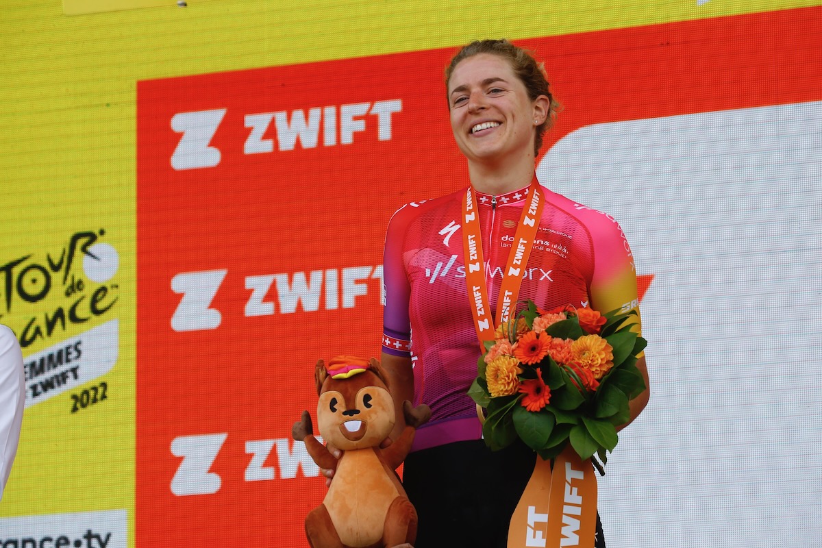 ツール・ファムで独走勝利と今季好調のマーレン・ローセル(スイス)