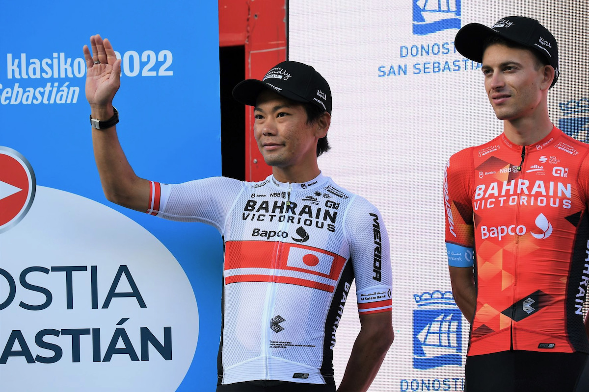 新城幸也(バーレーン・ヴィクトリアス)の日本ナショナルチャンピオンジャージ披露に期待