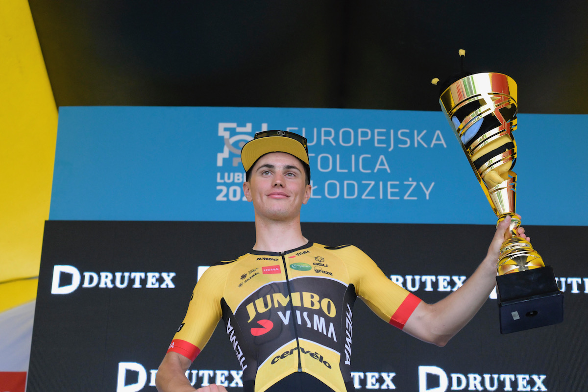 早くも今シーズン7勝目を挙げたオラフ・コーイ(オランダ、ユンボ・ヴィスマ)