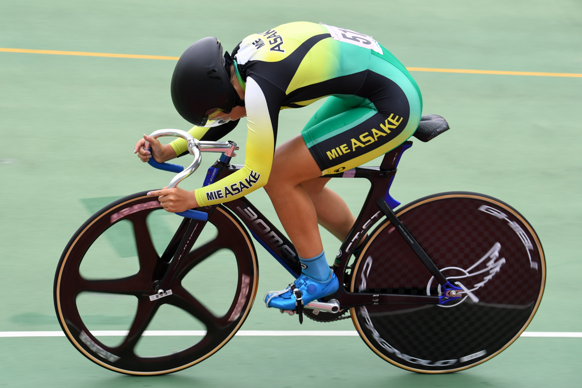女子500mTT3位 伊藤優里(朝明高校)37秒512
