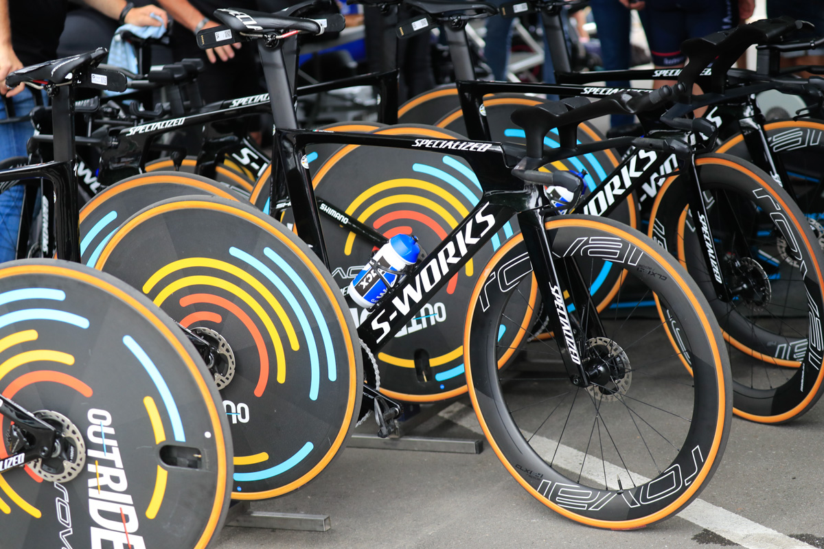 TTステージは昨年同様SHIV TT ディスクブレーキTTバイクの先駆けとなった一台